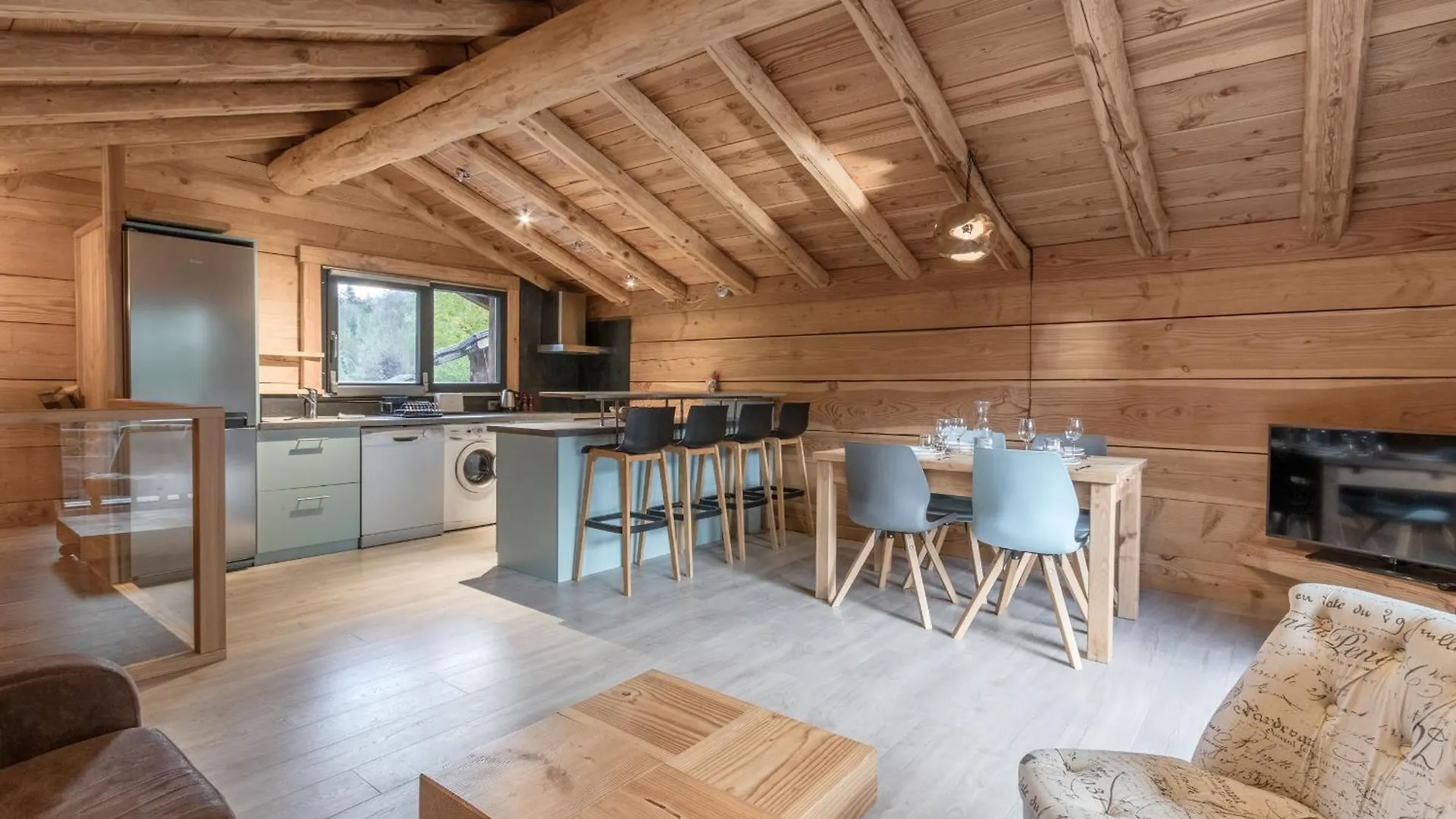 Le Grand Champs - Chalet Prive Avec Terrasse Et Vue Chamonix